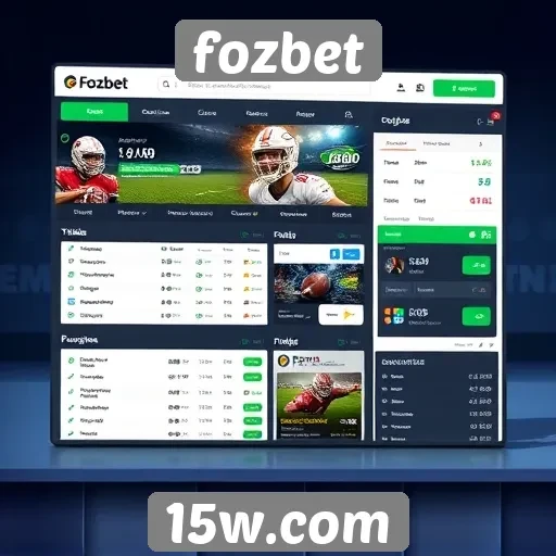 Navegação intuitiva melhora experiência no Fozbet